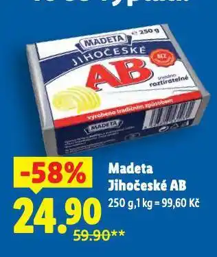 Madeta jihočeské ab