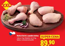 Lidl Kuřecí horní a spodní stehna nabídka