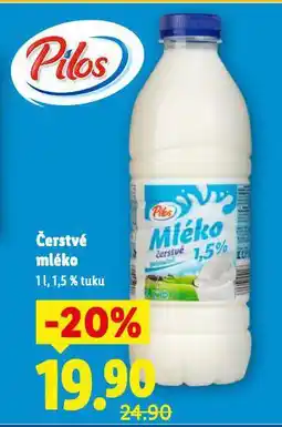 Lidl Čerstvé mléko nabídka