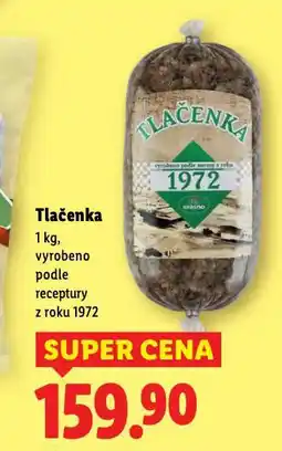 Lidl Tlačenka nabídka
