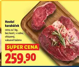 Lidl Hovězí karabáček nabídka