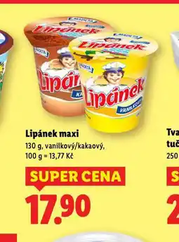 Lidl Lipánek maxi nabídka