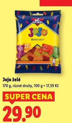 Lidl Jojo želé nabídka