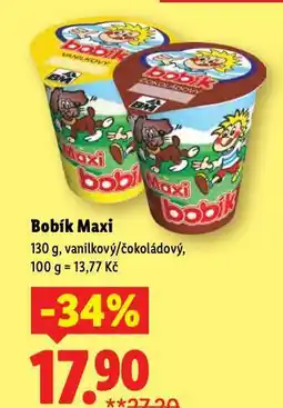 Lidl Bobík maxi nabídka