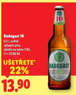 Lidl Pivo radegast nabídka