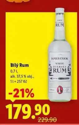 Lidl Bílý rum nabídka