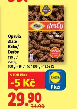 Lidl Opavia zlaté derby nabídka
