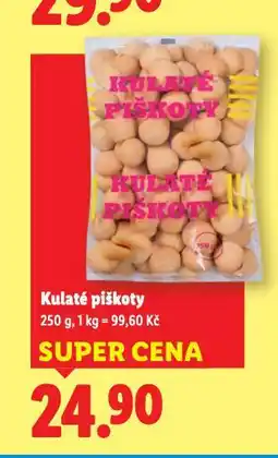 Lidl Kulaté piškoty nabídka