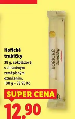 Lidl Hořické trubičky nabídka