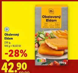Lidl Obalovaný eidam nabídka