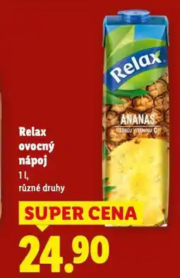 Lidl Relax ovocný nápoj nabídka