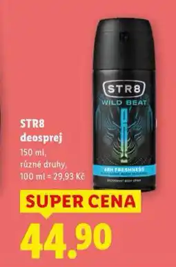 Lidl Str8 deosprej nabídka