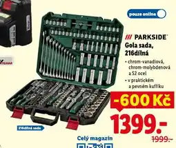 Lidl Parkside gola sada nabídka