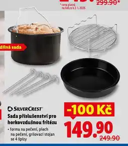 Lidl Sada příslušenství pro horkovzdušnou fritézu nabídka