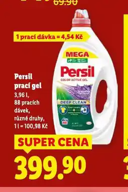 Lidl Persil prací gel nabídka