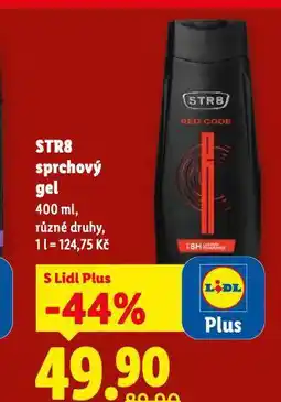 Lidl Str8 sprchový gel nabídka