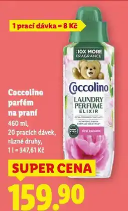 Lidl Coccolino parfém na praní nabídka