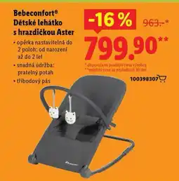 Lidl Dětské lehátko s hrazdičkou nabídka