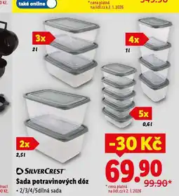 Lidl Sada potravinových dóz nabídka