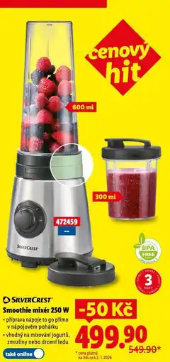 Lidl Smoothie mixér nabídka