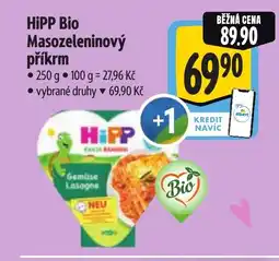 Albert HiPP Bio Masozeleninový příkrm nabídka