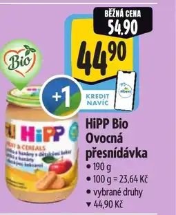 Albert HiPP Bio Ovocná přesnídávka nabídka