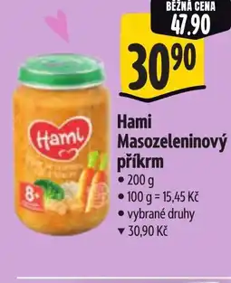 Albert Hami Masozeleninový příkrm nabídka
