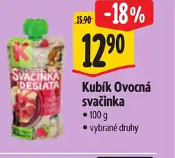 Albert Kubík Ovocná svačinka nabídka