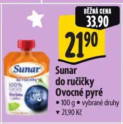 Albert Sunar Sunar do ručičky Ovocné pyré nabídka