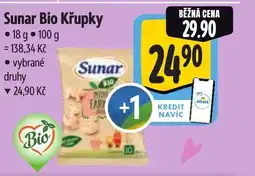 Albert Sunar Bio Křupky nabídka