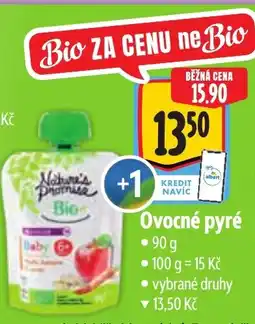 Albert Nature's Promise Bio Ovocné pyré nabídka