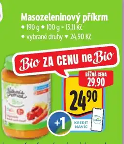 Albert Nature's Promise Bio Masozeleninový příkrm nabídka