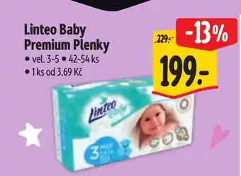 Albert Linteo Baby Premium Plenky nabídka