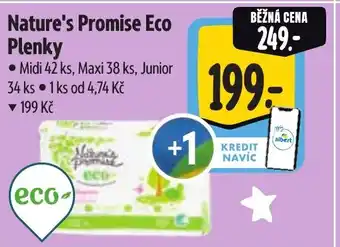 Albert Nature's Promise Eco Plenky nabídka