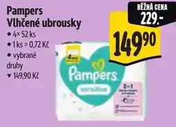 Albert Pampers Vlhčené ubrousky nabídka