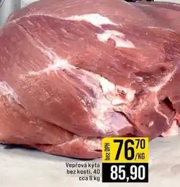Jip Vepřová kýta bez kosti, 4D cca 8 kg 1kg nabídka
