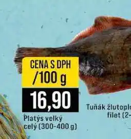 Jip Platys velký celý (300-400 g) 100g nabídka