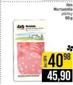 Jip ibis Mortadella Ibis Mortadella plátky 80 g nabídka