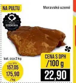 Jip Moravské uzené bal. cca 2 kg 100g nabídka