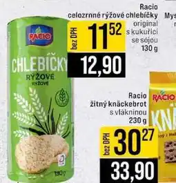 Jip Racio celozrnné rýžové chlebíčky original s kukuřicí se sójou 130 g nabídka