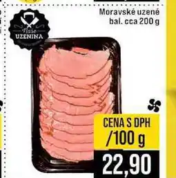 Jip Moravské uzené bal cca 200 g 100g nabídka