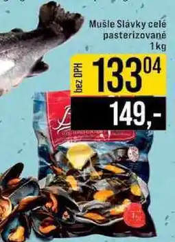 Jip Mušle Slávky celé pasterizované 1kg nabídka