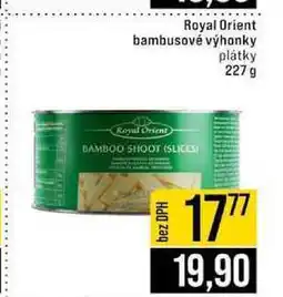 Jip Royal Orient bambusové výhonky plátky 227 g nabídka