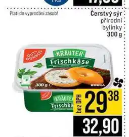 Jip Čerstvý sýr přírodní bylinky 300 g nabídka