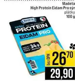 Jip Madeta High Protein Eidam Pro sýr plátky 100 g nabídka
