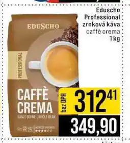 Jip Eduscho Professional zrnková káva caffè crema 1 kg nabídka
