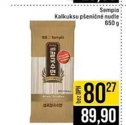 Jip Sempio Kalkuksu pšeničné nudle 650g nabídka