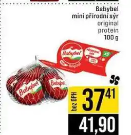 Jip Babybel mini přírodní sýr original protein 100 g nabídka