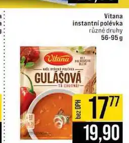 Jip Vitana instantní polévka různé druhy 56-95 g nabídka