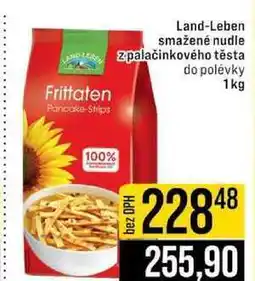 Jip Land-Leben smažené nudle zpalačinkového těsta do polévky 1kg nabídka